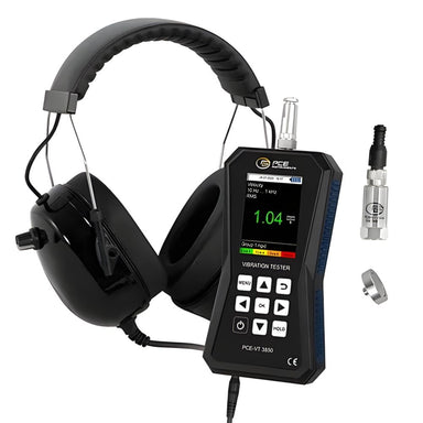 Accelerometer  complete front view on white background