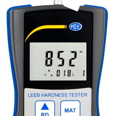 Leeb Hardness Tester close up view on white background