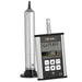 Luxmeter front view on white 