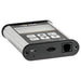 Luxmeter control panel in shocasing rj11, hdmi and usb port on white background