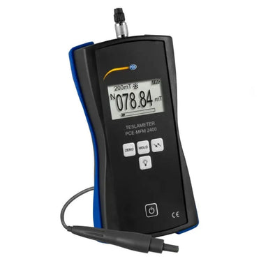 Magnetic Field Meter front view on white background