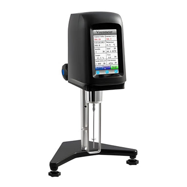 Rotary Viscosimeter with Touchscreen front view on white background