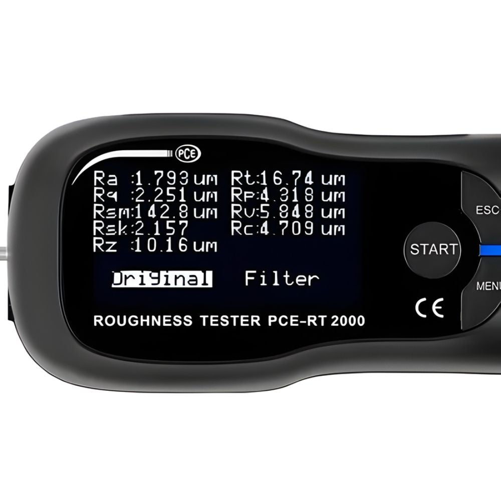 Bpr Roughometer PCE-RT 2000 Roughness Tester – Portable Profilometer | Westerly Apollo