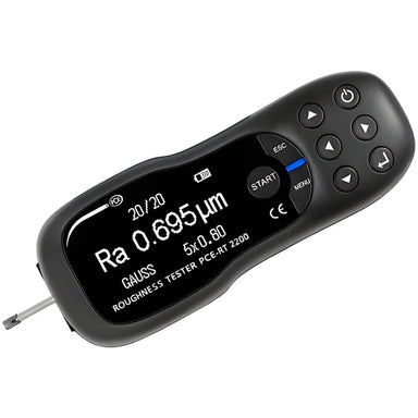 Roughness-Tester front view displaying numbers on white background