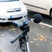 Sound Level Meter second outdoor setting along the road with multiple vechicles on the background