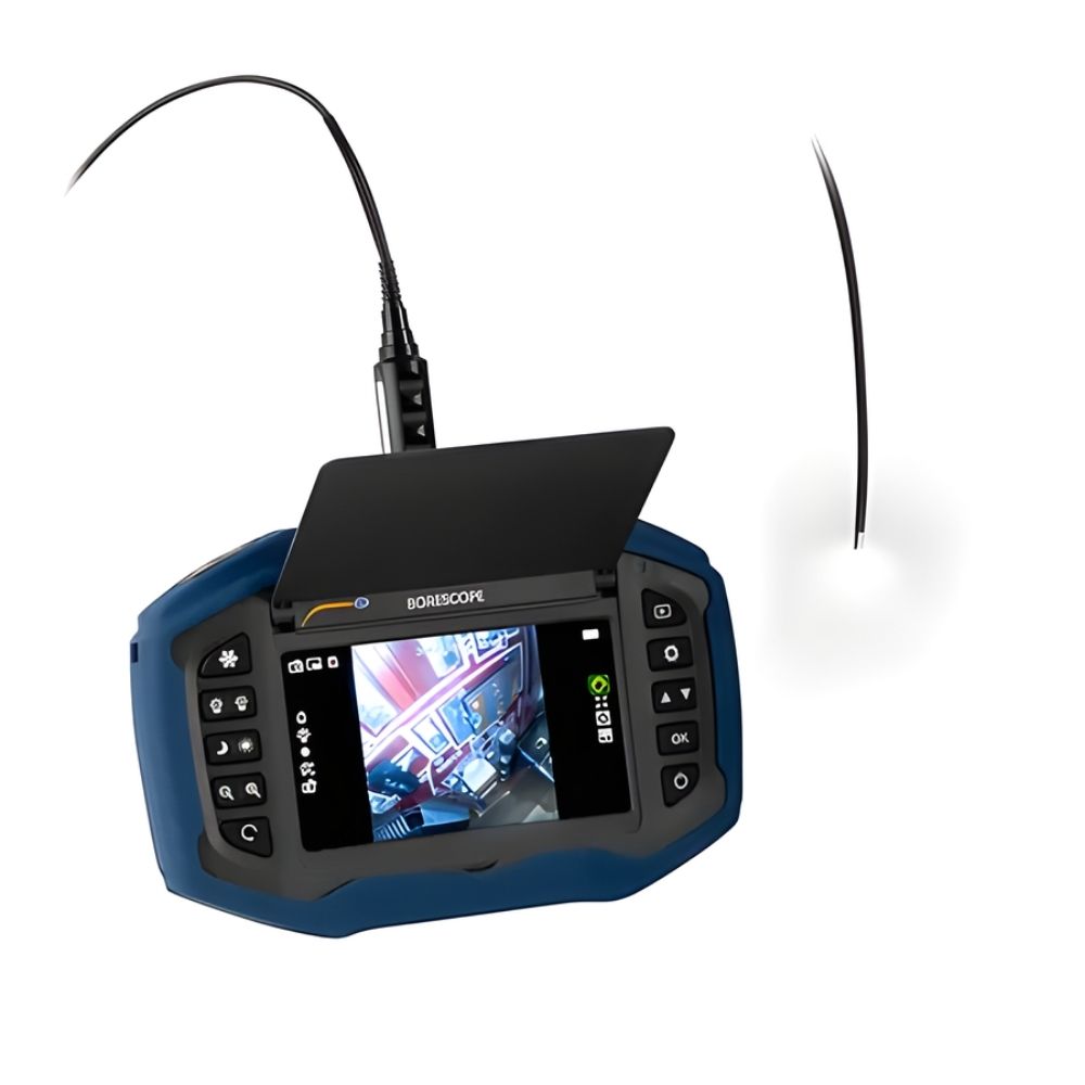 Video Borescope front view on white background