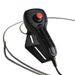 Videoscope controller on white background